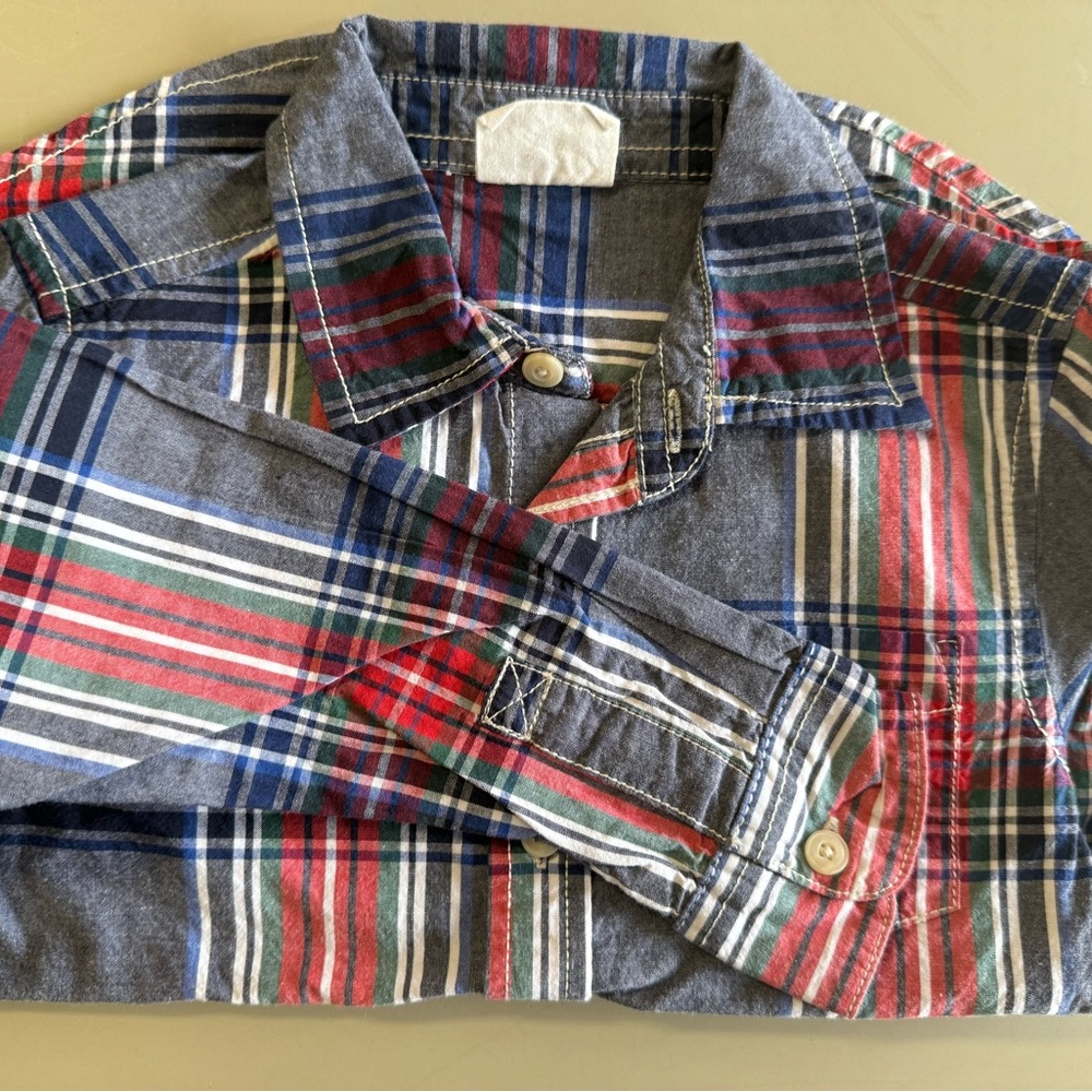Crazy 8 Multicolor Plaid Shirt